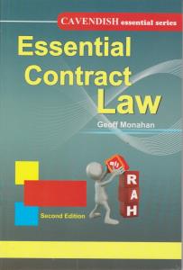 اسنشیال کانتراکت لاو (essential contract law ) ؛ (کد:9025) اثر جنرال ایدتور -  پور فسور دیوید بارکر