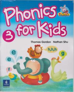 کتاب 3 Phonics for kids,(فونیکس فور کیدز 3) اثر توماس گوردن