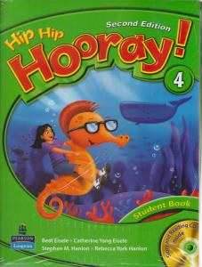 کتاب Hip hip hooray 4 work book+cd,(هیپ هیپ هورای 4 ورک بوک - ویرایش دوم) اثر Beat Eisele