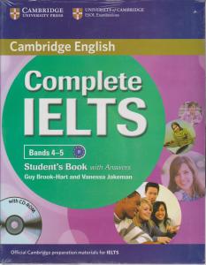 کتاب Complete IELTS Bands 4-5 (Student's Book with Answers & CD-ROM) اثر گای بروک