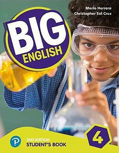 کتاب بیگ انگلیش 4 ویرایش دوم(  Big English 4 2nd ) اثر Mario Herrera,Christopher Sol Cruz  ناشر Pearson