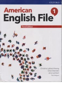 کتاب آمریکن انگلیش فایل( 1american english file student work book):  (ویرایش سوم ) اثر جری لامبرت ناشر انتشارات جاودانه جنگل