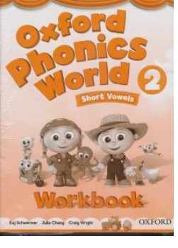 کتاب ( آکسفورد فونیکس ورد ) oxford phonics world 2 اثر جولیا چنگ کریگ رایت ناشر جاودانه جنل